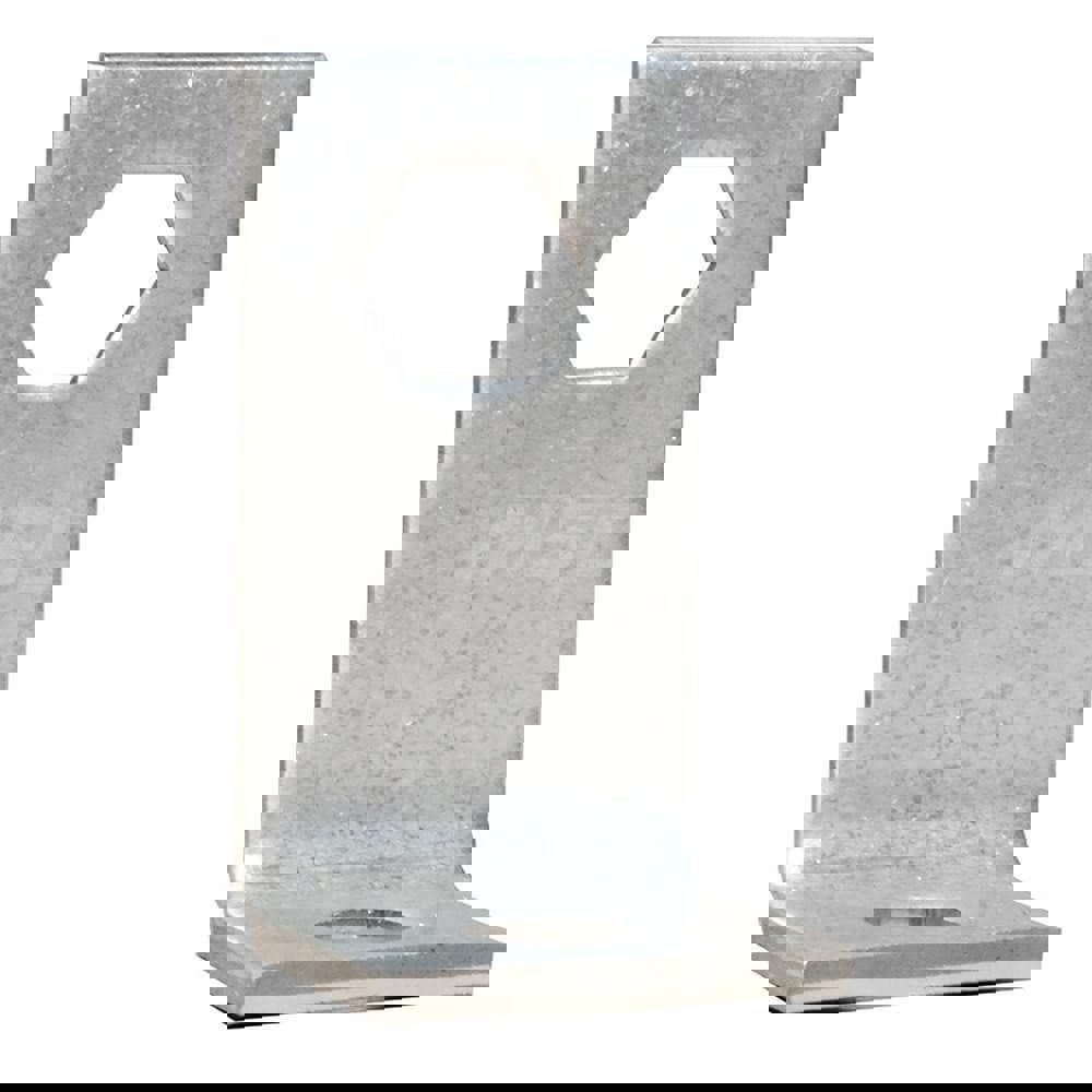 Conveyor Accessories; Type: Roller Bracket ; Material: Galvanized Steel ; Overall Width: 1 ; For Use With: Custom Installation of rollers with 7/16